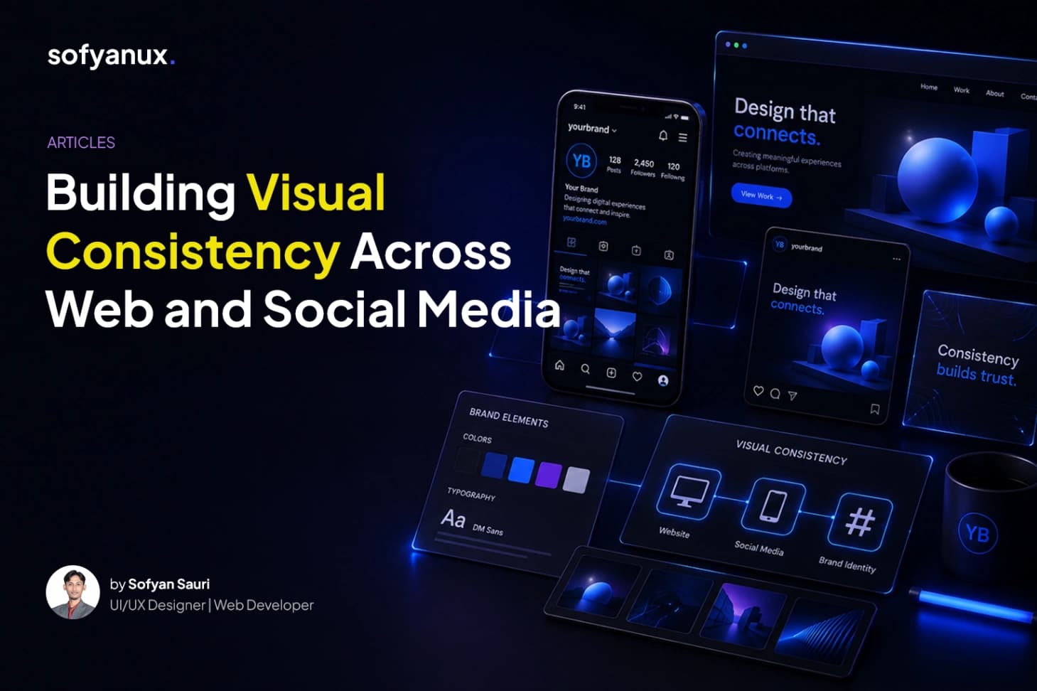 Building Visual Consistency Across Web and Social Media
