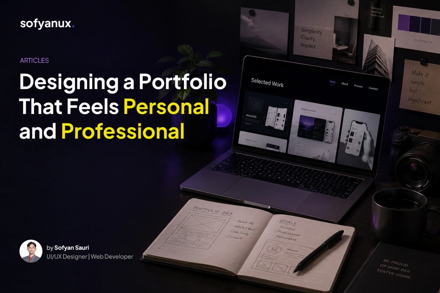 Designing a Portfolio That Feels Personal and Professional