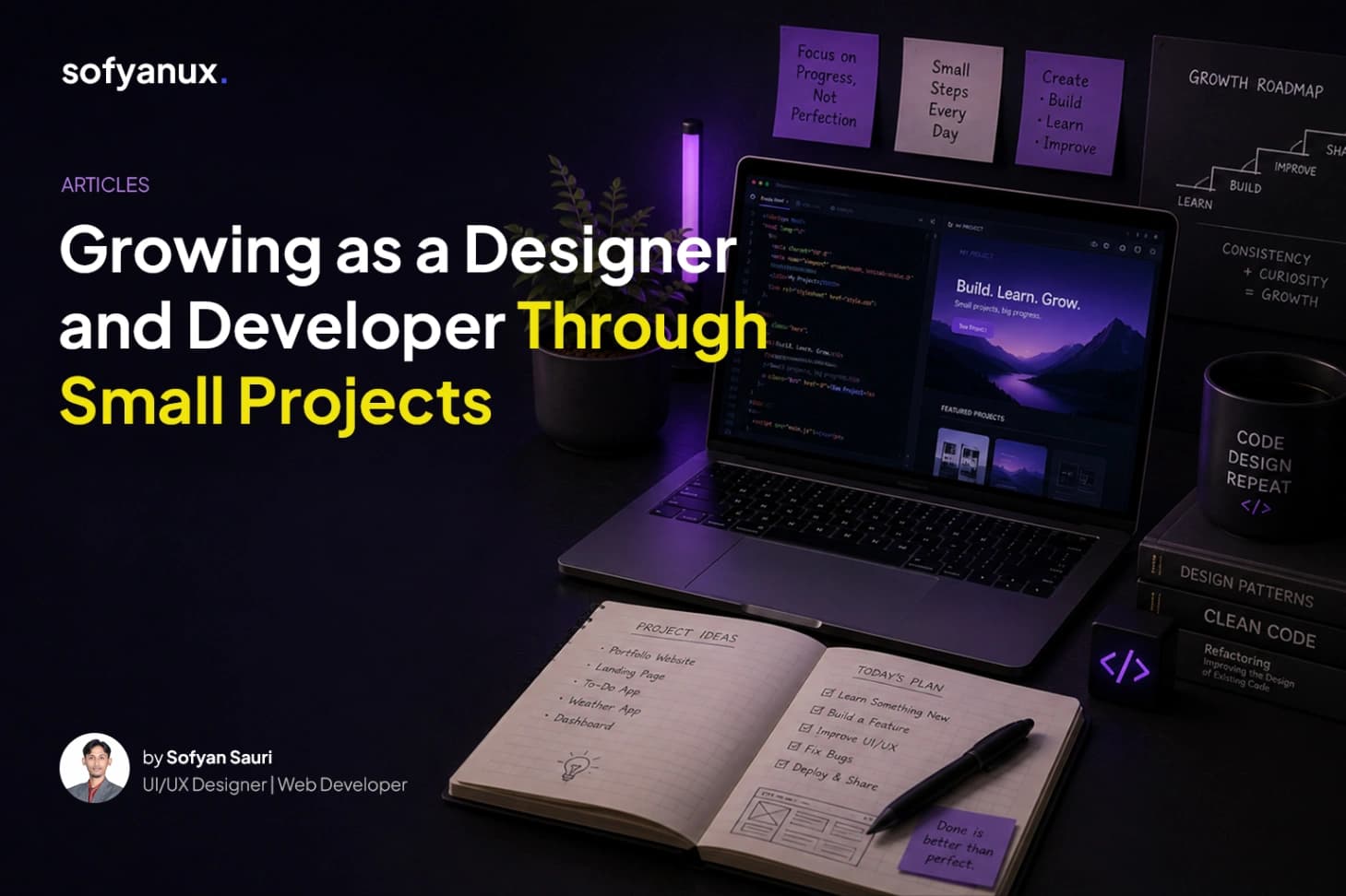 Growing as a Designer and Developer Through Small Projects